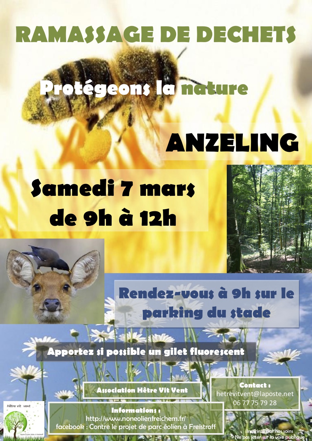 Ramassage dechets 7 mars 2020