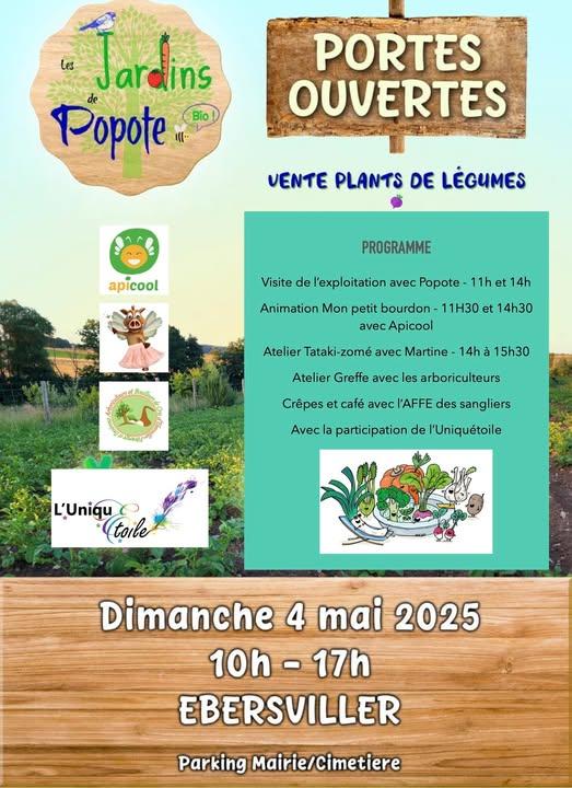 04 mai portes ouvertes jardins popote