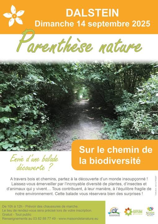 14 sept dalstein maison de la nature sortie biodiversite
