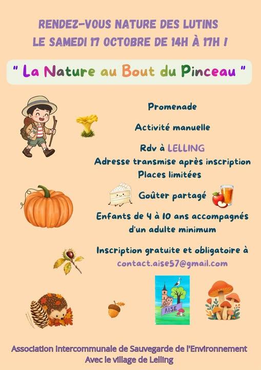 17 oct lelling aise activites enfants