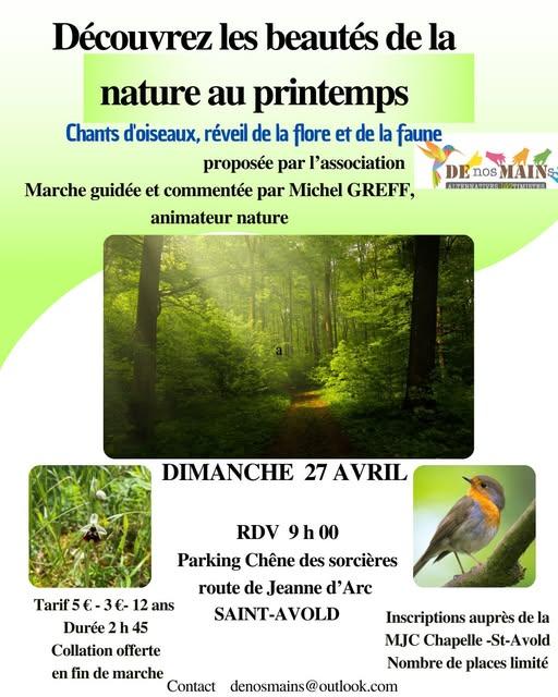 27 avril balade nature saint avold