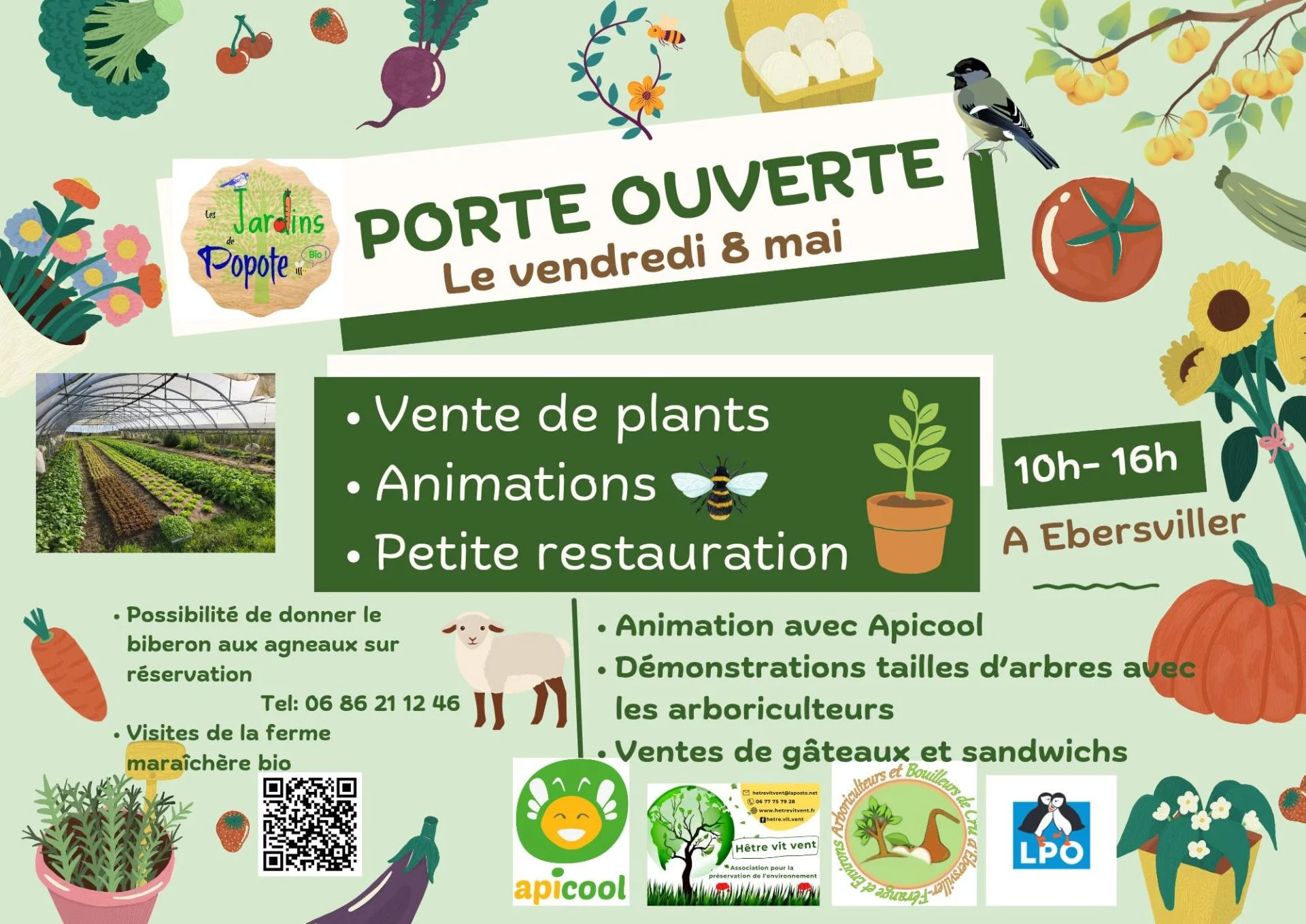 8 mai porte ouverte jardin popote ebersviller