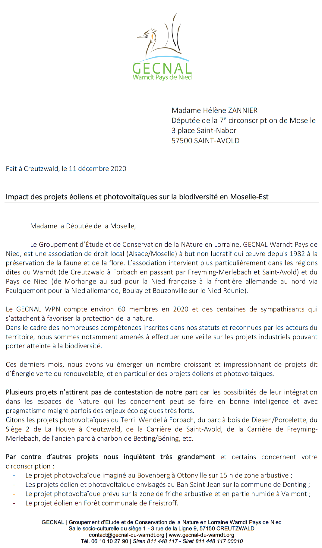 Courrier gecnal deputee 2