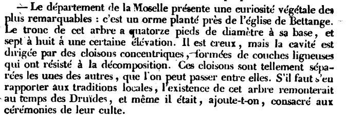 Extrait journal drapeau blanc 1820