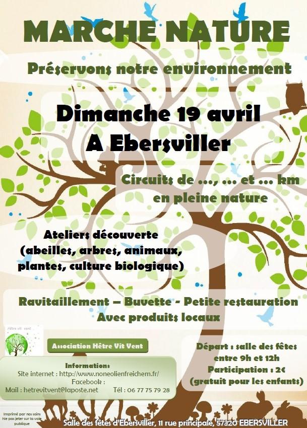 Flyer marche ebersviller