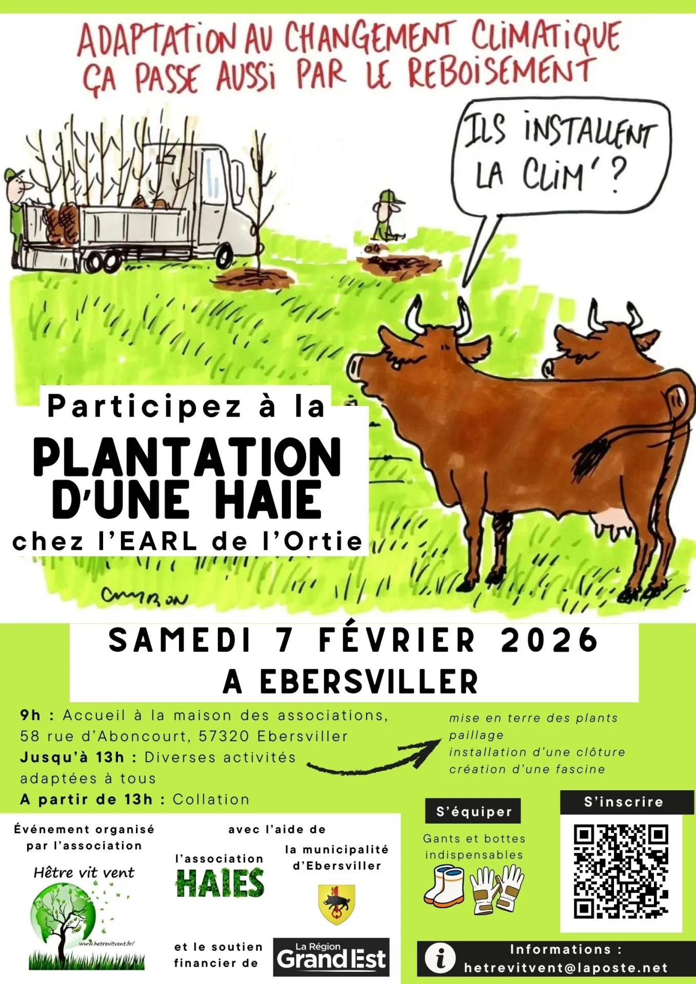 Plantation haie ebersviller 1