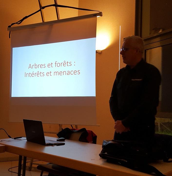 Conférence animée par Jean-Claude Lincker de l'Office National des Forêts