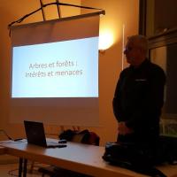 Conférence animée par Jean-Claude Lincker de l'Office National des Forêts