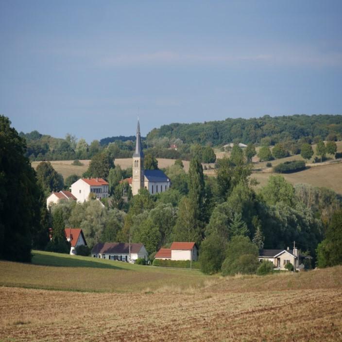 Vue depuis chemery sans eoliennes